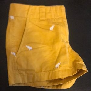 J crew patterned shorts